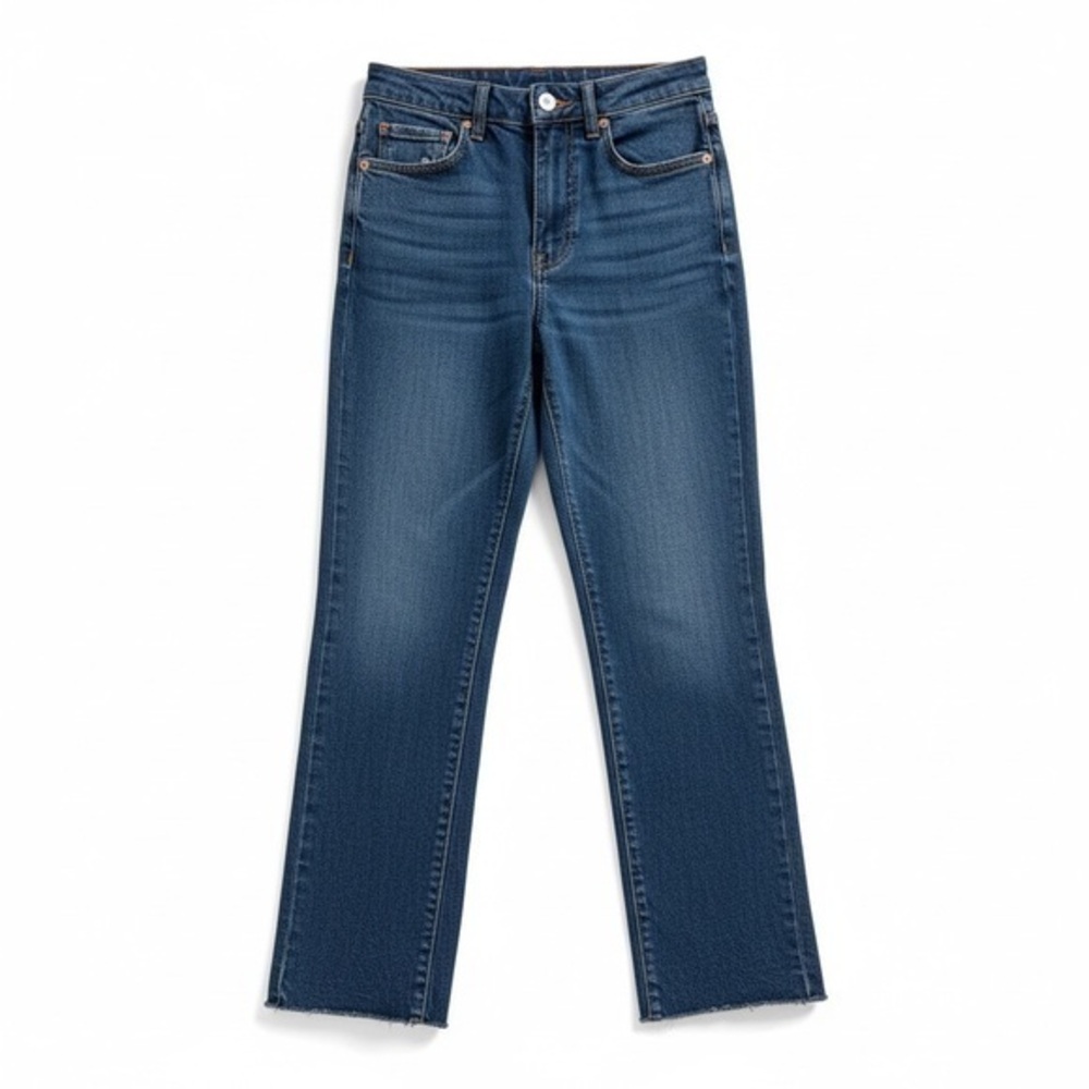 Reiss Clayton High Rise Straight Leg Jeans
